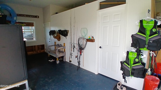 342 Owens Ln # 5, Columbia, NC 27925 - garage with freestanding refrigerator
