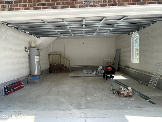 433 Riversound Dr, Edenton, NC 27932 - garage featuring electric water heater