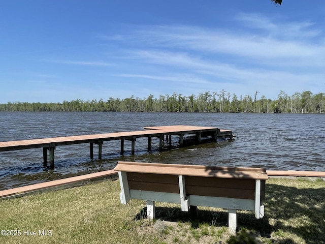 433 Riversound Dr, Edenton, NC 27932 - dock area featuring a water view