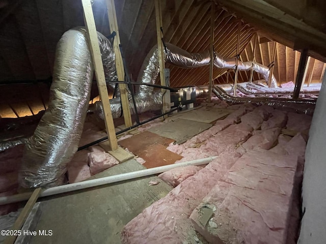 433 Riversound Dr, Edenton, NC 27932 - view of unfinished attic