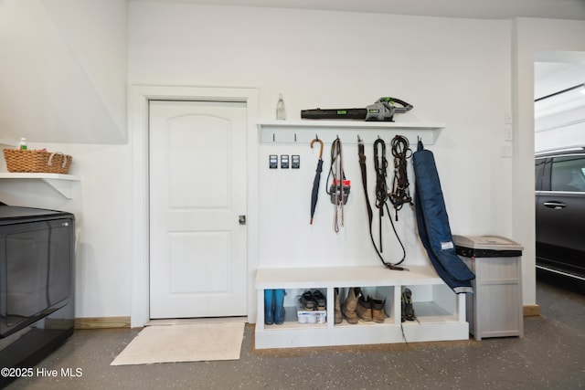 333 N Island Xing, Edenton, NC 27932 - mudroom featuring washer and clothes dryer