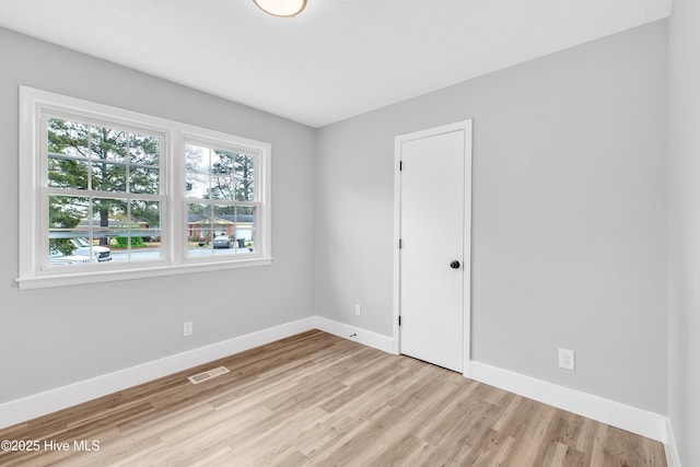 6203 Lynette Cir, Fayetteville, NC 28314 - unfurnished room with light wood-style flooring and baseboards
