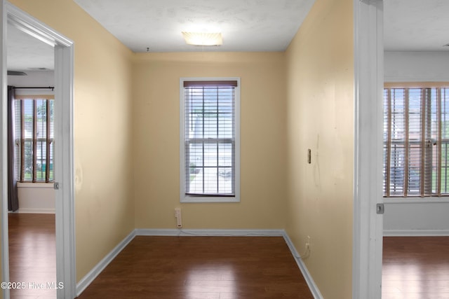 214 Target Ln, Hubert, NC 28539 - unfurnished room with wood finished floors and baseboards