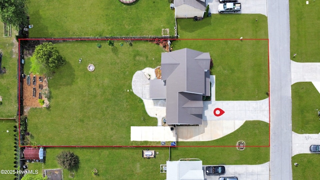 214 Target Ln, Hubert, NC 28539 - aerial overview of property's location featuring property boundaries highlighted