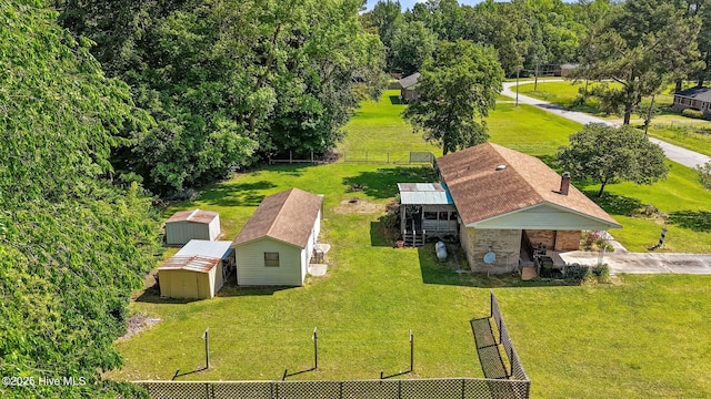 aerial view