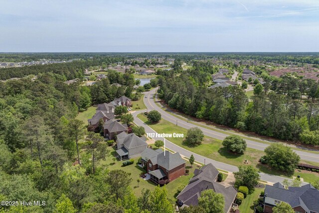 bird's eye view featuring a residential view