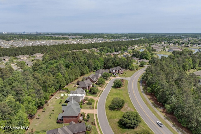 birds eye view of property featuring a residential view