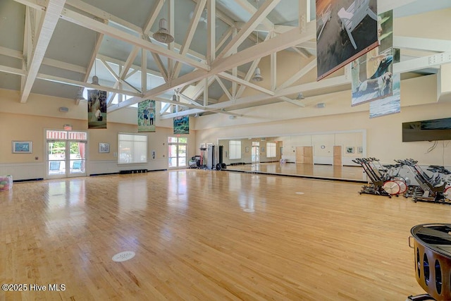 interior space featuring plenty of natural light
