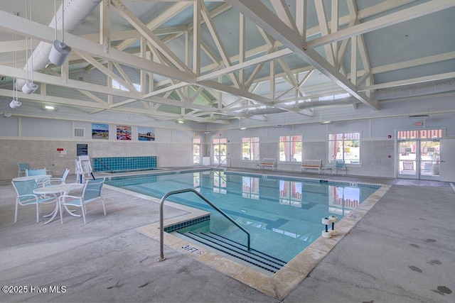 view of pool