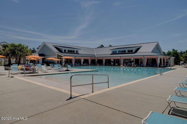 community pool featuring a patio