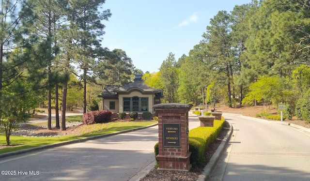112 Schever Rd, West End, NC 27376 - view of asphalt road with curbs