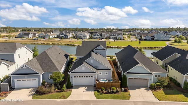 4751 Waves Pointe Pointe, Wilmington, NC 28412 - aerial perspective of suburban area featuring a large body of water