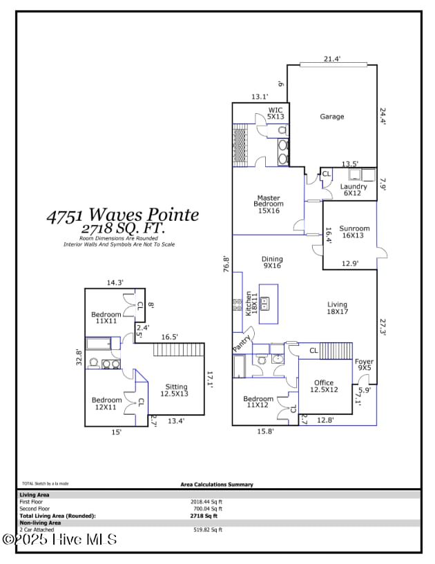 floor plan / room layout