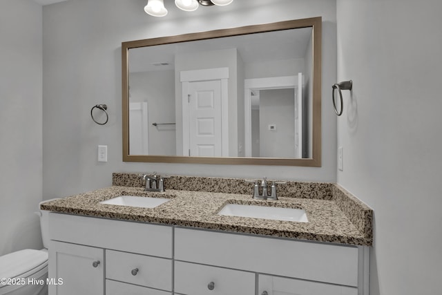4434 Old Towne St, Wilmington, NC 28412 - full bath featuring double vanity and toilet