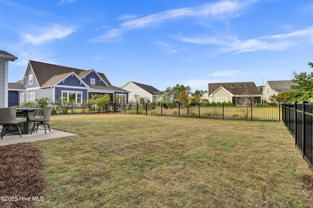 4434 Old Towne St, Wilmington, NC 28412 - view of yard featuring a patio area and a residential view