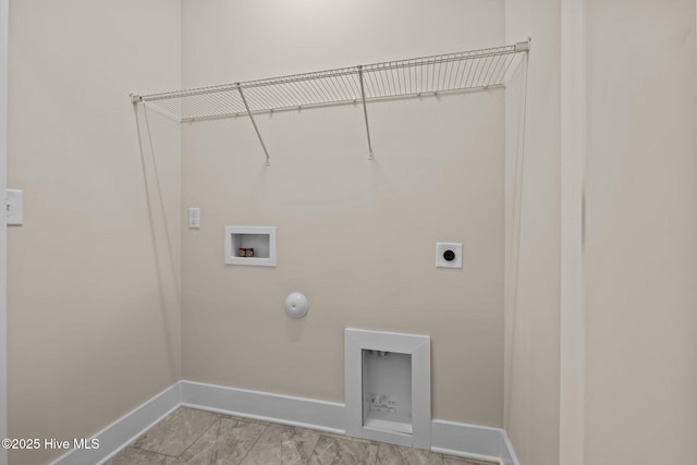 806 Pryor St Unit 50, Mebane, NC 27302 - laundry area featuring laundry area, gas dryer hookup, baseboards, electric dryer hookup, and washer hookup