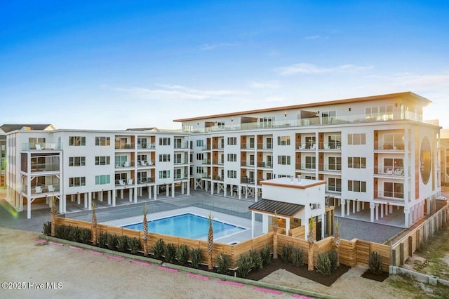view of community pool