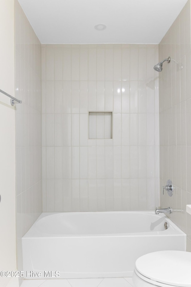 bathroom with  shower combination and toilet