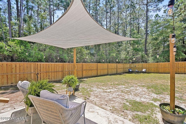 197 Cherry Rd, Southport, NC 28461 - view of patio / terrace featuring a fenced backyard
