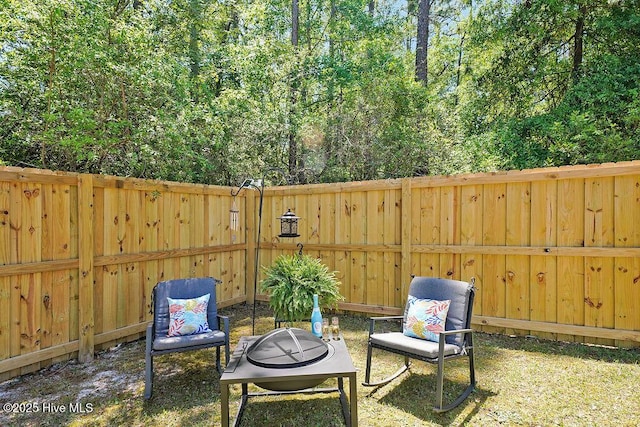 197 Cherry Rd, Southport, NC 28461 - view of patio / terrace featuring a fenced backyard