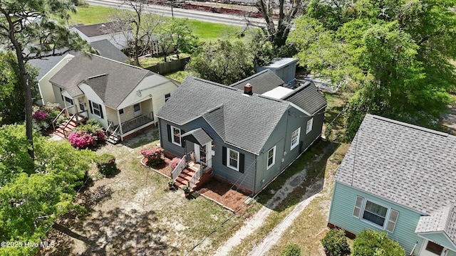 drone / aerial view