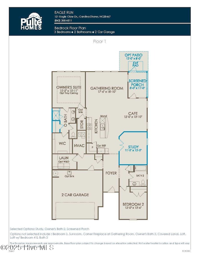 317 Eagle Claw Dr Unit 4033, Carolina Shores, NC 28467 - home floor plan