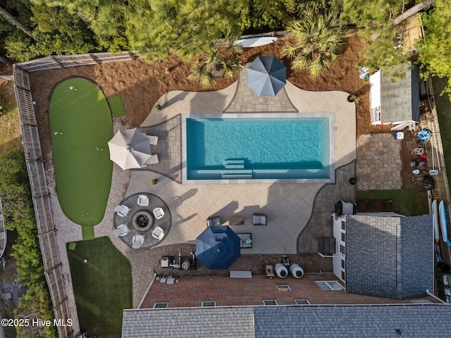 bird's eye view