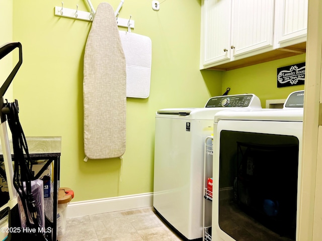 2208 Drawing Ct, Wilmington, NC 28412 - laundry area with cabinet space and washer and dryer