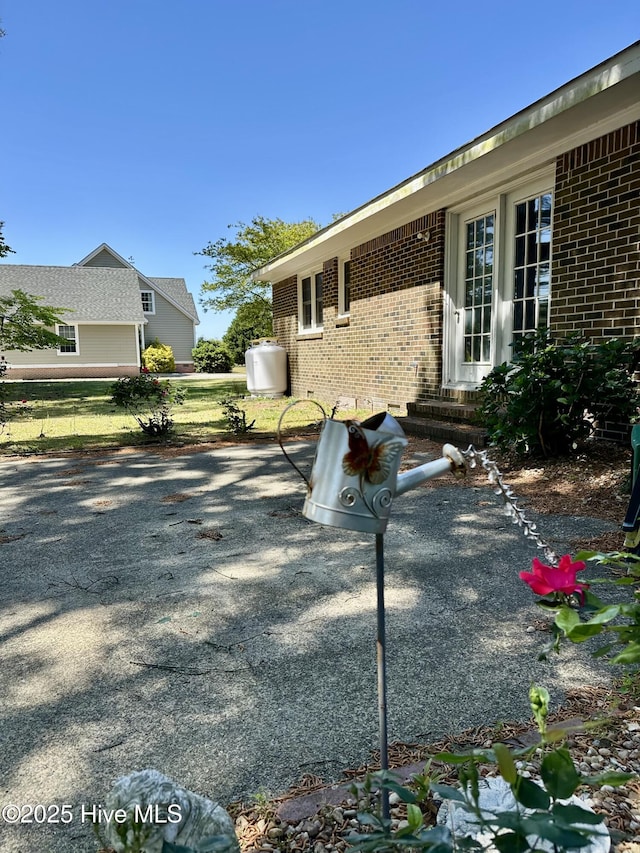 119 Emperor Landing Rd, Edenton, NC 27932 - view of side of home with brick siding and entry steps