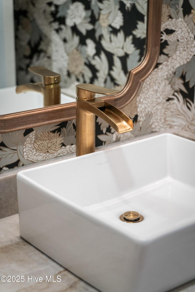 room details with a sink