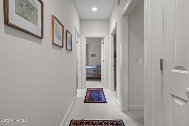 8 Driving Range Rd, Pinehurst, NC 28374 - hallway featuring carpet flooring and recessed lighting