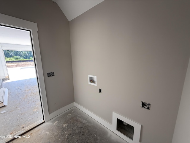 125 Tee Dr, Selma, NC 27576 - washroom with washer hookup and baseboards