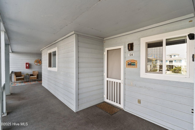 2714 W Beach Dr # 104, Oak Island, NC 28465 - view of doorway to property
