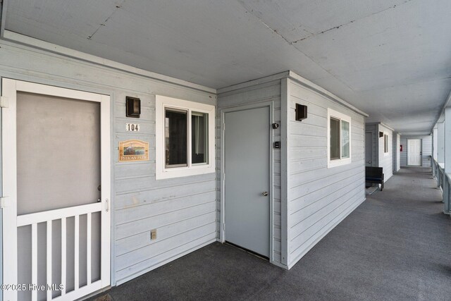 2714 W Beach Dr # 104, Oak Island, NC 28465 - view of property entrance