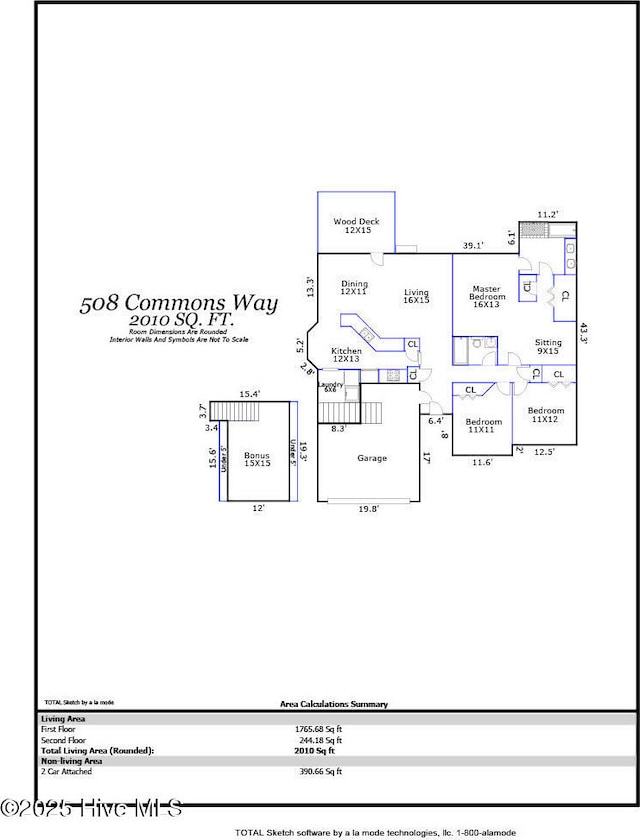 508 Commons Way, Wilmington, NC 28409 - view of room layout