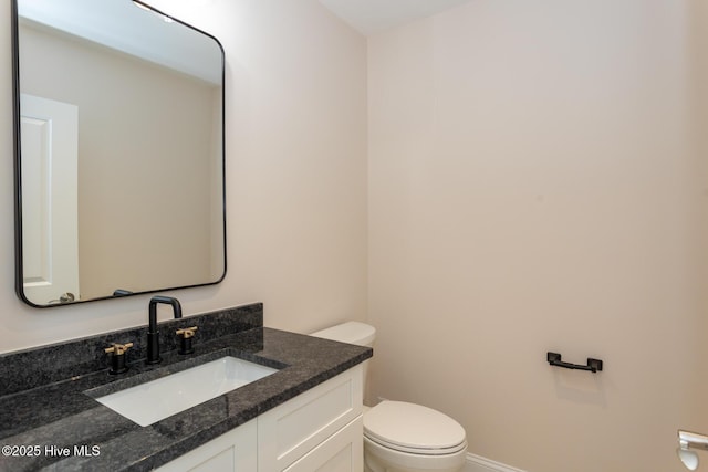 117 Banbridge Dr, West End, NC 27376 - half bath featuring toilet and vanity