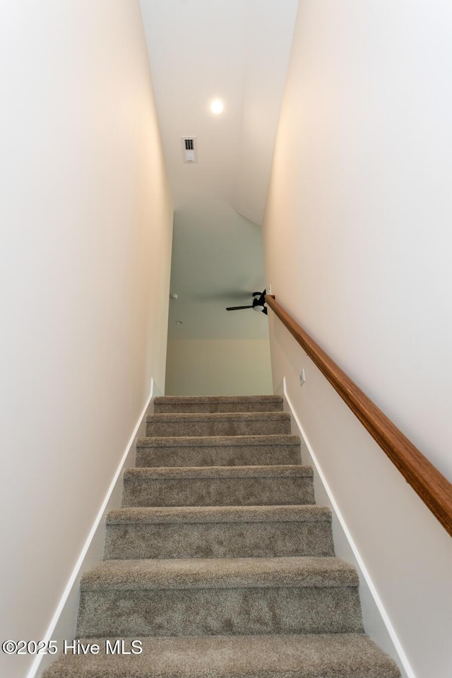 117 Banbridge Dr, West End, NC 27376 - stairs featuring visible vents