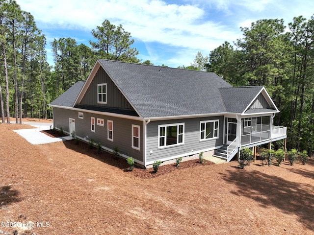 117 Banbridge Dr, West End, NC 27376 - view of front facade with roof with shingles