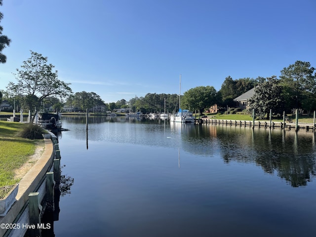 property view of water