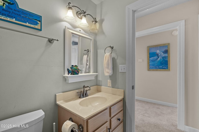 105 Island Quay Ct, Atlantic Beach, NC 28512 - half bath featuring toilet and vanity