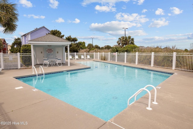 105 Island Quay Ct, Atlantic Beach, NC 28512 - pool with a patio and fence