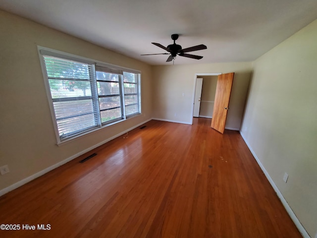 2703 Langston Dr, Goldsboro, NC 27534 - interior space featuring baseboards, visible vents, and wood finished floors