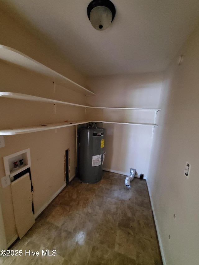 2703 Langston Dr, Goldsboro, NC 27534 - utility room featuring water heater
