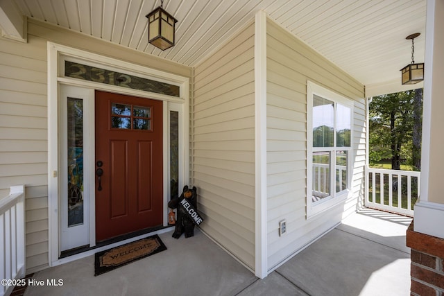 2312 Caracara Dr, New Bern, NC 28560 - entrance to property with covered porch