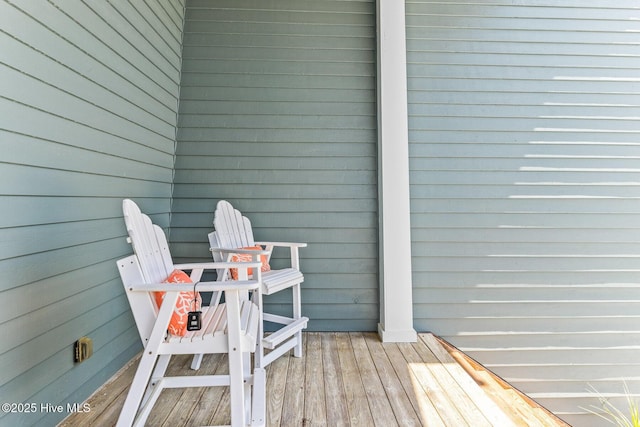 view of deck