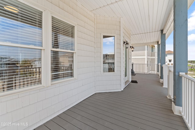 6621 W Beach Dr, Oak Island, NC 28465 - view of deck