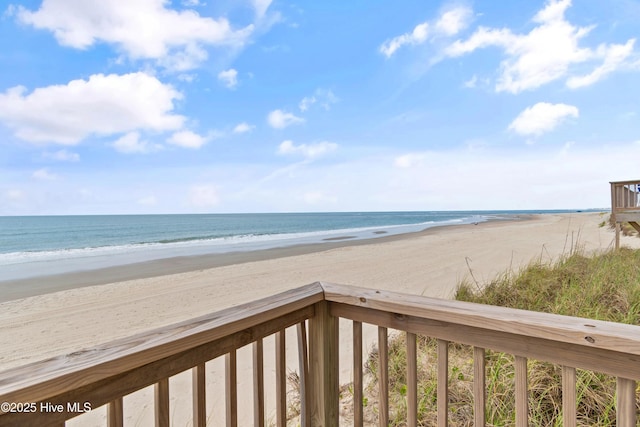 6621 W Beach Dr, Oak Island, NC 28465 - water view with nearby beach