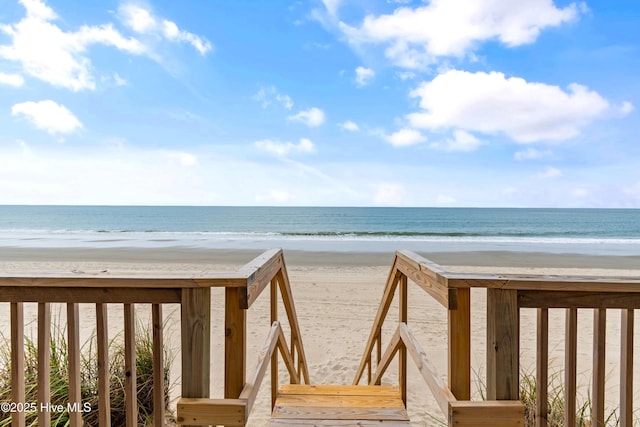 6621 W Beach Dr, Oak Island, NC 28465 - surrounding community featuring view of water and beach