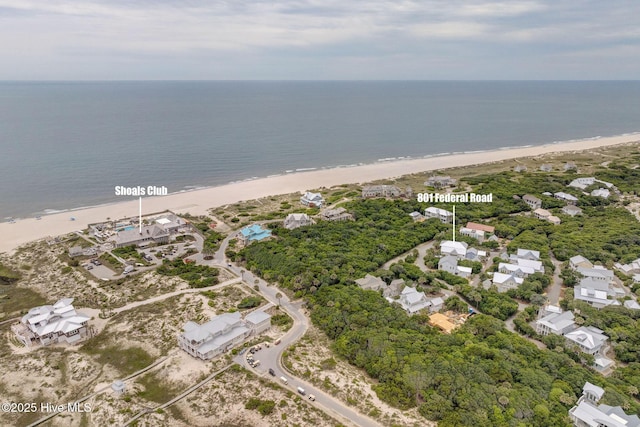 801 Federal Rd, Bald Head Island, NC 28461 - aerial view of property's location featuring extended coastline
