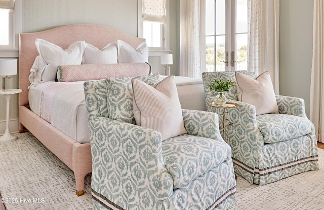 801 Federal Rd, Bald Head Island, NC 28461 - bedroom featuring french doors